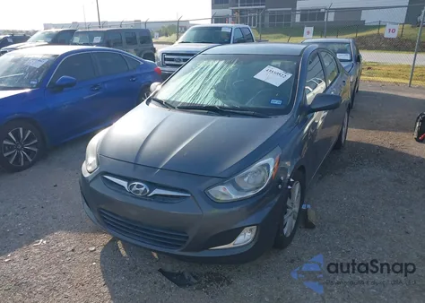 2012 Hyundai Accent Gls from USA, damaged, VIN KMHCU4AE6CU236325